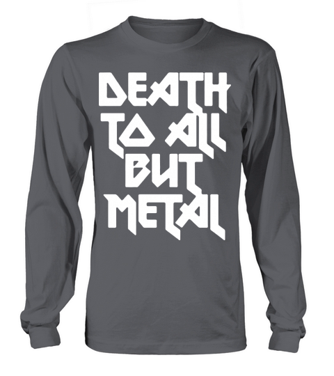 DEATH TO ALL BUT METAL - Baby Onesie Long sleeved Unisex