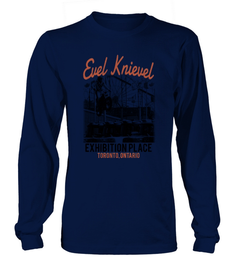 Evel Knievel Exhibition Place Long sleeved Unisex