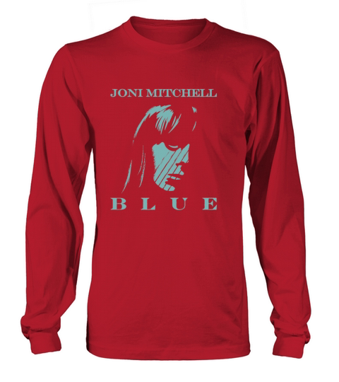 Joni Mitchell  Blue Tshirt Long sleeved Unisex