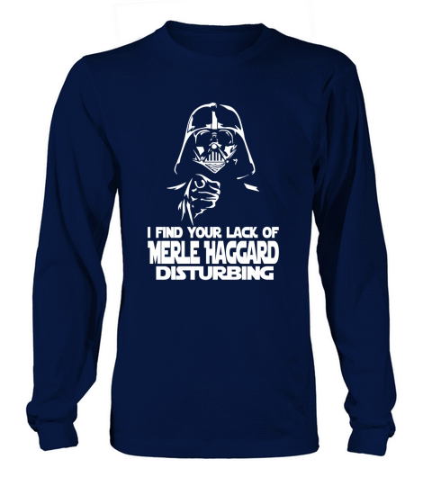 Merle Haggard Long sleeved Unisex