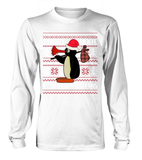 Noot Noot Fucking Christmas Funny Sassy Pingu Long sleeved Unisex