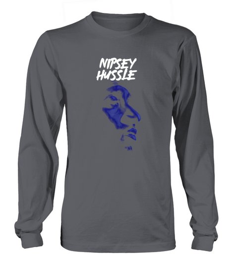 Rip Crenshaw Rest in peace Rapper Nipsey Hussle face - Ladies Flowy Tank Long sleeved Unisex