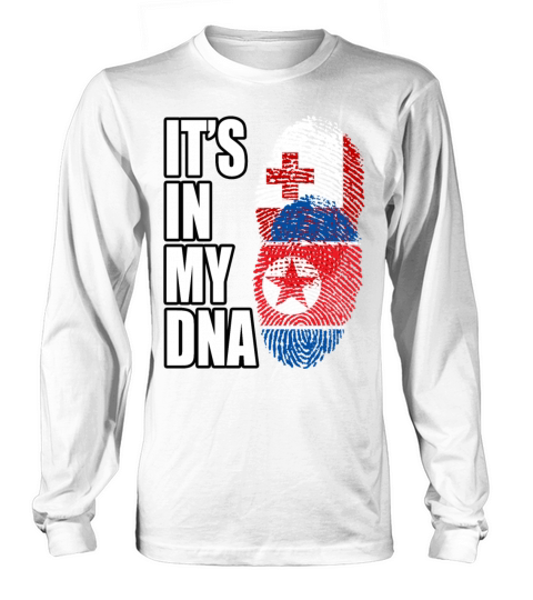 Tongan And North Korean Mix Heritage DNA Flag Long sleeved Unisex