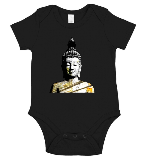 Buddha Buddism Zen Religion Shirt TShirts Short Sleeve Baby One-Piece