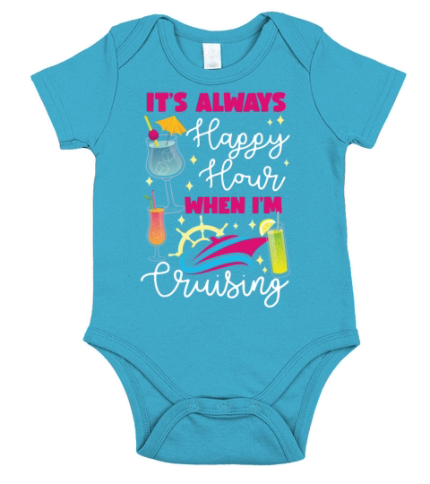 Cruise Ship Vacation Vintage Its Short Sleeve Baby One-Piece