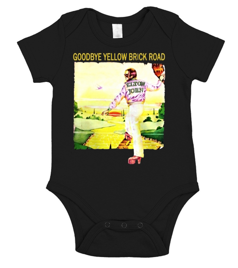 Elton John Goodbye Yellow brick Road Vintage - Mens Premium T-Shirt Short Sleeve Baby One-Piece