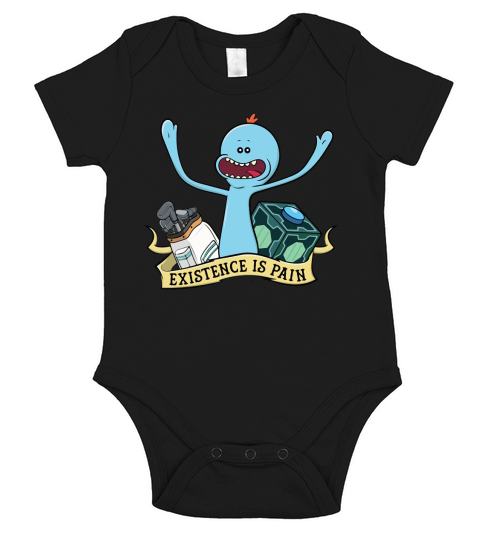 Existence Is Pain Short Sleeve Baby One-Piece