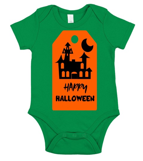 Halloween Gift Tags Printable Halloween 2 Short Sleeve Baby One-Piece