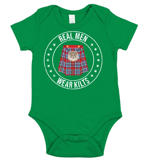 How To Wear The Kilt Design For A Tartan Kilt Guy Short Sleeve Baby One-Piece