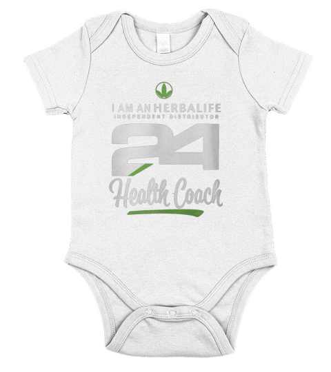 i am an herbalife independent distributor 24 healt T-Shirt Short Sleeve Baby One-Piece