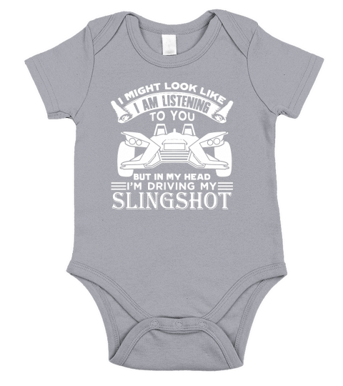 In my head Im driving my Slingshot Short Sleeve Baby One-Piece