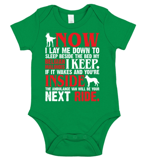 Now I Lay Me Down To Sleep Beside Short Sleeve Baby One-Piece