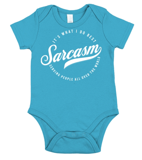 Sarcasm - Its what I do best Short Sleeve Baby One-Piece