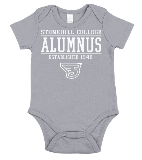 Stonehill College Alumnus established 1949 Short Sleeve Baby One-Piece