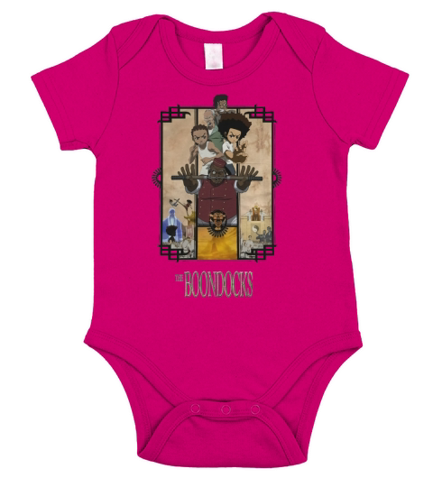 The Boondocks Short Sleeve Baby One-Piece