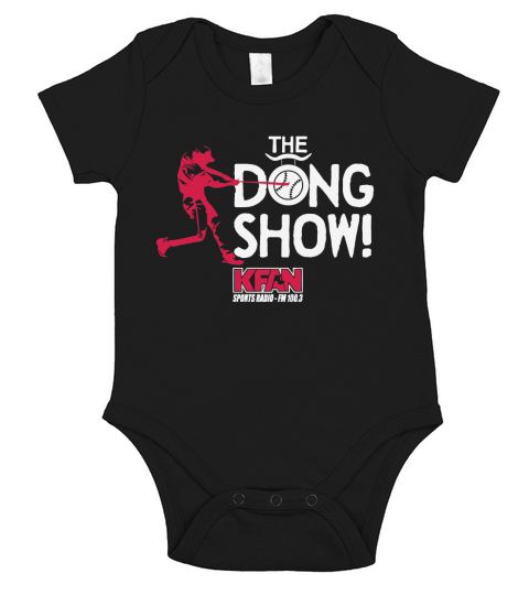 The dong show KFAN sports radio FM 100.3 t-shirt Short Sleeve Baby One-Piece