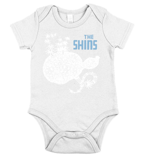 The Shins Combined Album Covers Short Sleeve Baby One-Piece