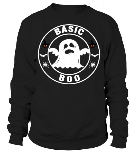 Basic Witch "BOO" for Halloween 2022 Design at the Sweatshirt Unisex