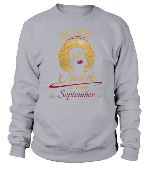 Black Queens September Sweatshirt Unisex
