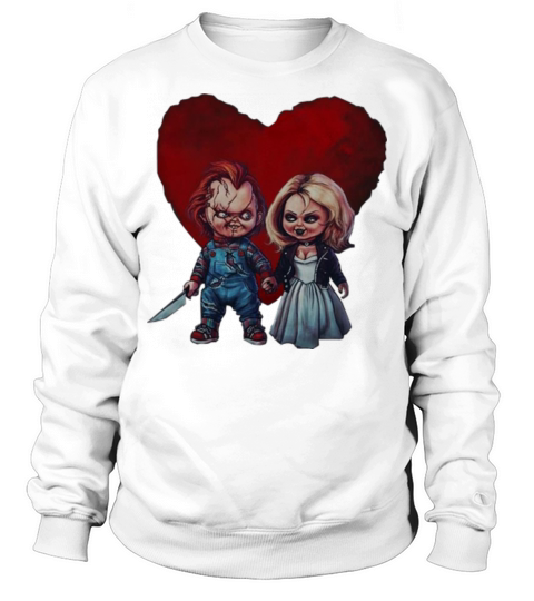 Chucky Love Tiffany Horror Lover shirt Sweatshirt Unisex