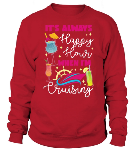 Cruise Ship Vacation Vintage Its Sweatshirt Unisex