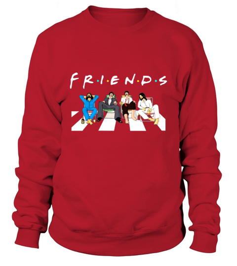 Friends The Beatles Abbey Road shirt - Unisex Long Sleeve Sweatshirt Unisex