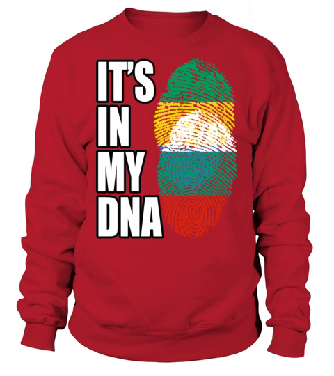Gambian And Bulgarian Mix Heritage DNA Flag Sweatshirt Unisex