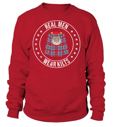 How To Wear The Kilt Design For A Tartan Kilt Guy Sweatshirt Unisex