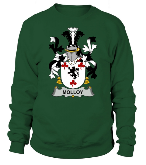 Molloy Family Crest Irish Family Crests II Sweatshirt Unisex
