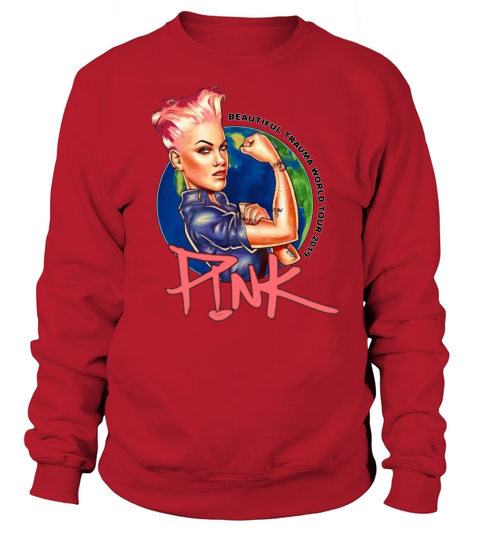 PINK BEAUTIFUL TRAUMA WORLD TOUR 2018 Sweatshirt Unisex