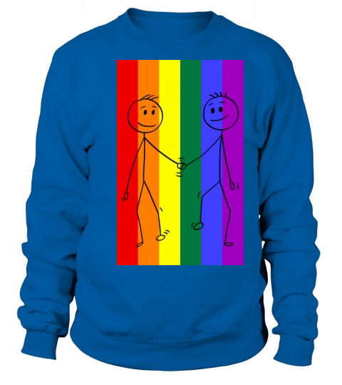 Pride flag color - Pride quote lgbt community Sweatshirt Unisex