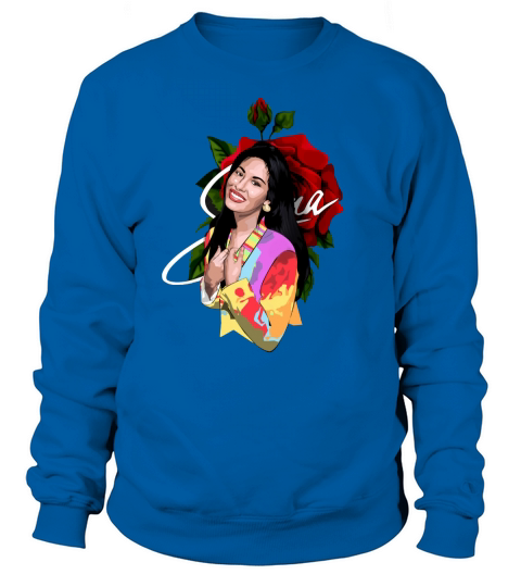 Selena Quintanilla Rose Sweatshirt Unisex