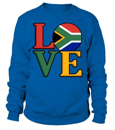 South Africa Flag Vintage Sweatshirt Unisex