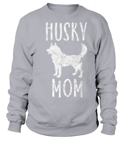 Vintage Husky Mom Gift Siberian Huskies Mother Sweatshirt Unisex