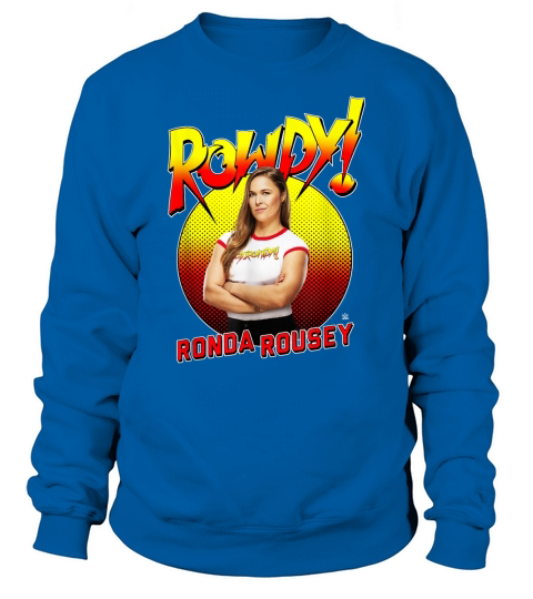 WWE Rowdy Ronda Rousey Farbverlauf Sweatshirt Unisex