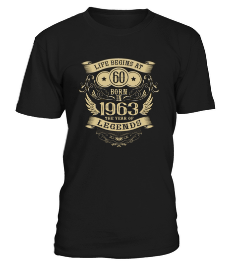 60th Birthday Gifts Vintage 1963 Vintage Sayings T-Shirt Unisex