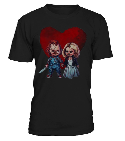 Chucky Love Tiffany Horror Lover shirt T-Shirt Unisex