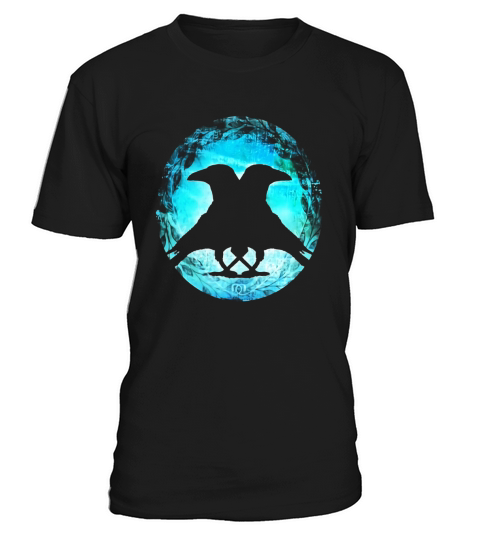 Crow Shirt - At Midnight, We Dance - Crow Raven Moon T-Shirt T-Shirt Unisex