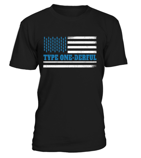 Flag November Type 1 Diabetes Awareness Month T-Shirt Unisex