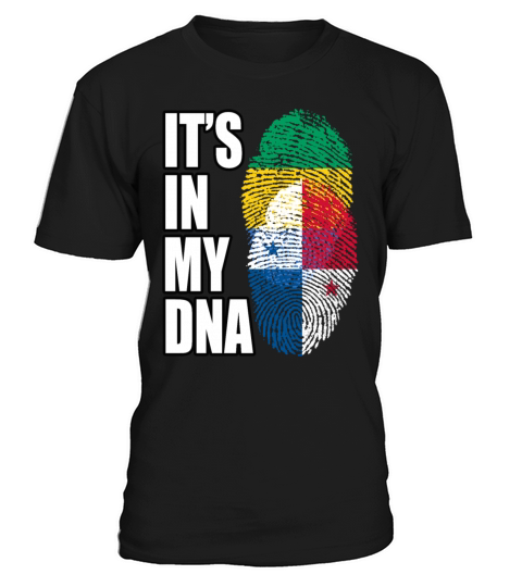 Gambian And Panamanian Mix Heritage DNA Flag T-Shirt Unisex