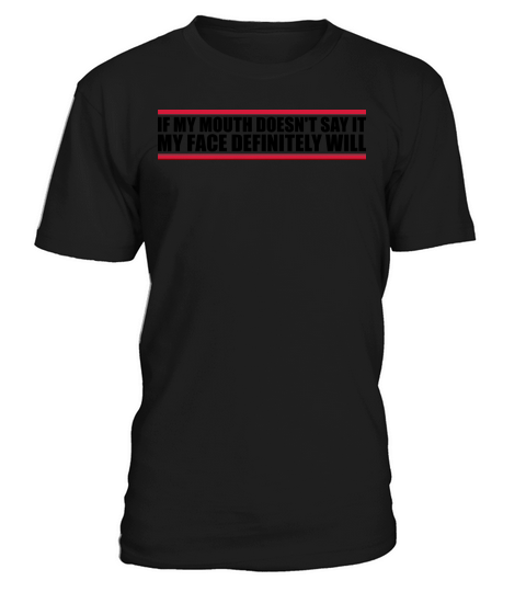 my face definitely will T-Shirt Unisex