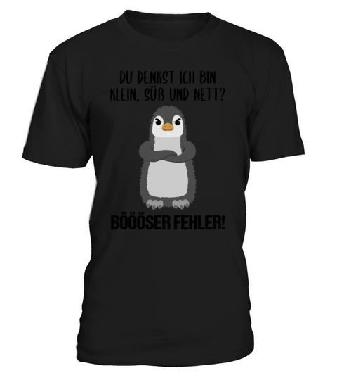 Penguin Small Sweet Nice Funny Quote Gift T-Shirt Unisex