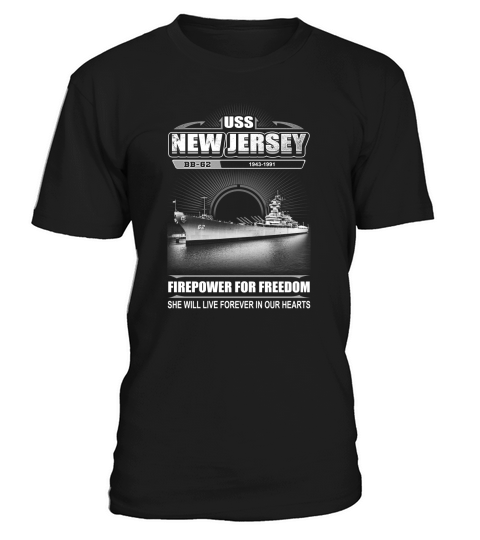 USS New Jersey (BB-62) T-Shirt Unisex