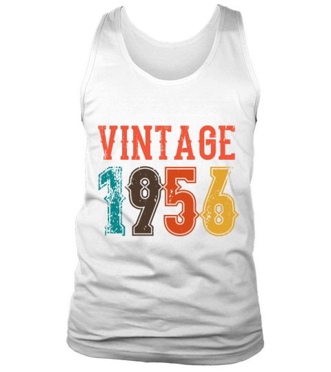 1956 Born Birthday Dad Vintage 1956 Tank Top Unisex
