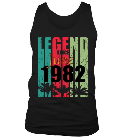 1982 vintage born in June gift Tank Top Unisex