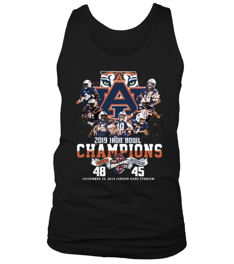 2019 Iron Bowl Champions 2019 Auburn Tigers Alabama 48 45 shirt Tank Top Unisex