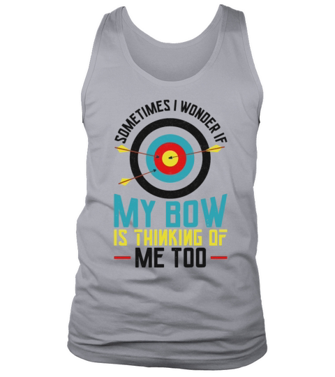 Archery Bow Archer Vintage Target Tank Top Unisex