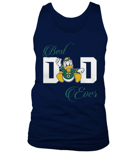 Best Oregon Ducks Dad Ever Football Tank Top Unisex