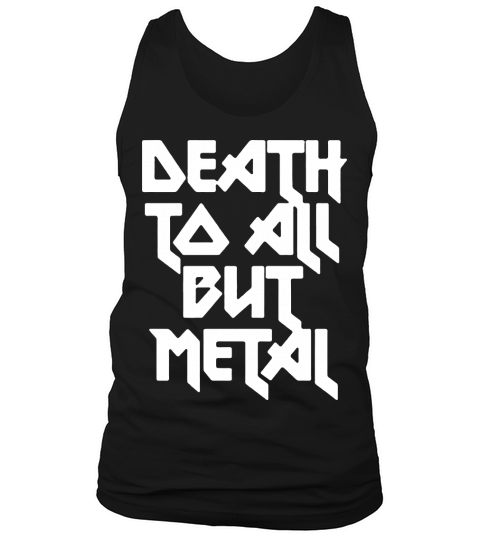 DEATH TO ALL BUT METAL - Baby Onesie Tank Top Unisex