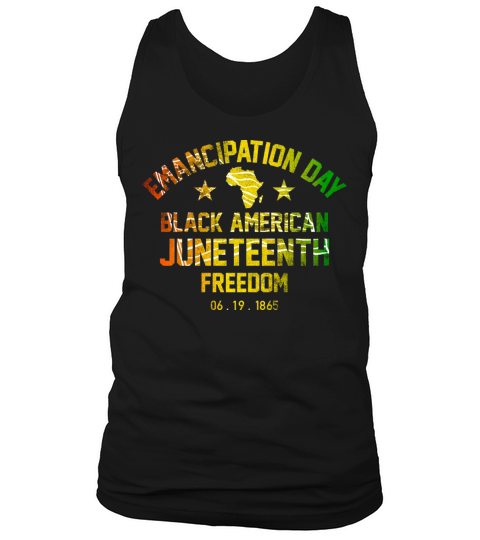 Emancipation Day Black History Juneteenth Vintage Tank Top Unisex